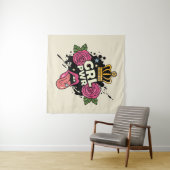 ガールパワータトゥースタイル タペストリー (インサイチュ(横))