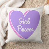 ガールパワーハート装飾用クッション クッション (ブランケット)
