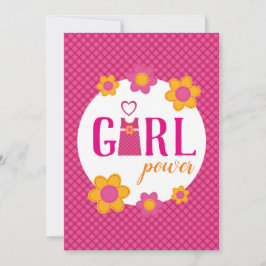 ガールパワーピンク明るい赤紫色プレイドフローラ春花