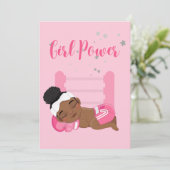 ガールパワーベビー発表カード 案内状 (スタンド正面)