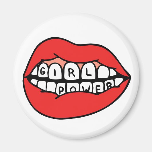 ガールパワーリップ マグネット (正面)