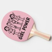 ガールパワー卓球ラケット 卓球ラケット (横)