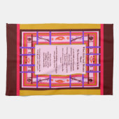 ガールパワー女性成功キッチンタオル キッチンタオル (横)