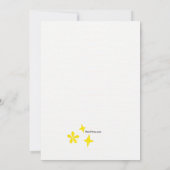 ガールパワー誕生日パーティー 招待状 (裏面)