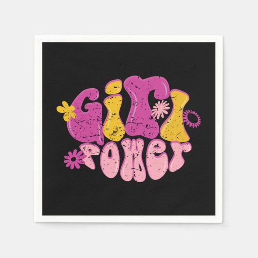 ガールパワー2 87 スタンダードカクテルナプキン (正面)