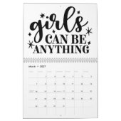ガールパワー！ カレンダー (3月 2027)
