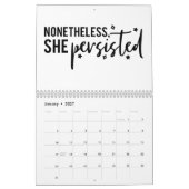 ガールパワー！ カレンダー (1月 2027)