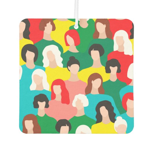 ガールパワー カーエアーフレッシュナー (正面)