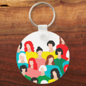 ガールパワー キーホルダー (正面)