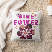 ガールパワー クッション (ブランケット)