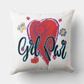 ガールパワー クッション (裏面)