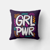 ガールパワー クッション (裏面)
