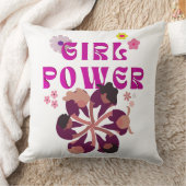 ガールパワー クッション (ブランケット)
