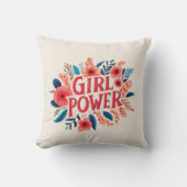 ガールパワー クッション (正面)