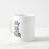 ガールパワー コーヒーマグカップ (正面左)