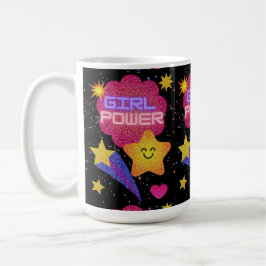 ガールパワー コーヒーマグカップ