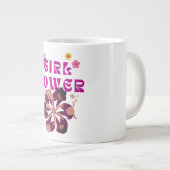 ガールパワー ジャンボコーヒーマグカップ (正面右)