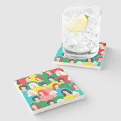 ガールパワー ストーンコースター (横)