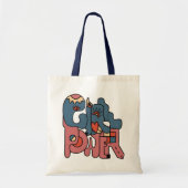 ガールパワー トートバッグ (正面)