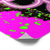 「ガールパワー」フェミニズム変身アートポスター ポスター (角)