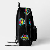 ガールパワー プリントバックパック (左)