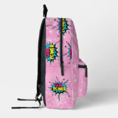 ガールパワー プリントバックパック (左)