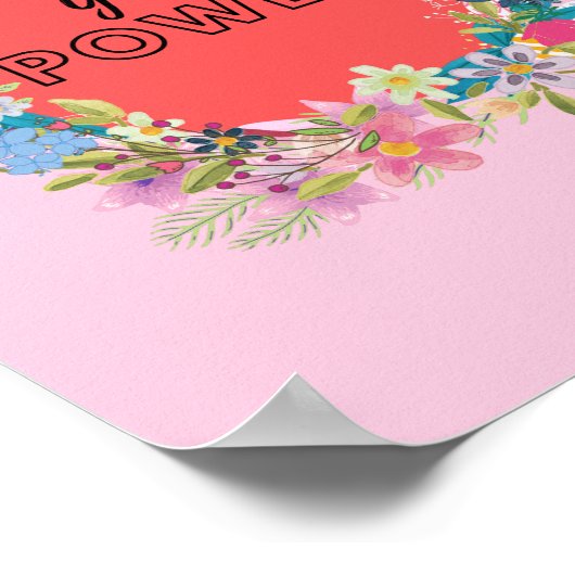 ガールパワー ポスター (角)