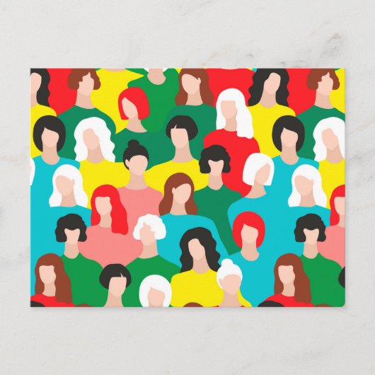 ガールパワー ポストカード (正面)