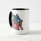 ガールパワー マグカップ (正面左)