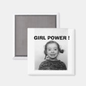 ガールパワー！ マグネット (正面/裏面)