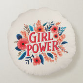 ガールパワー ラウンドクッション (裏面)