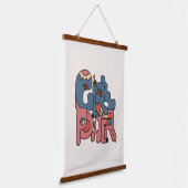 ガールパワー 吊り下げ型タペストリー (傾斜あり)