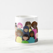 ガールパワー | 女性のお祝い マグカップ (中央)