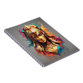 ガールパワー：女性戦士v01 ノートブック (右側)