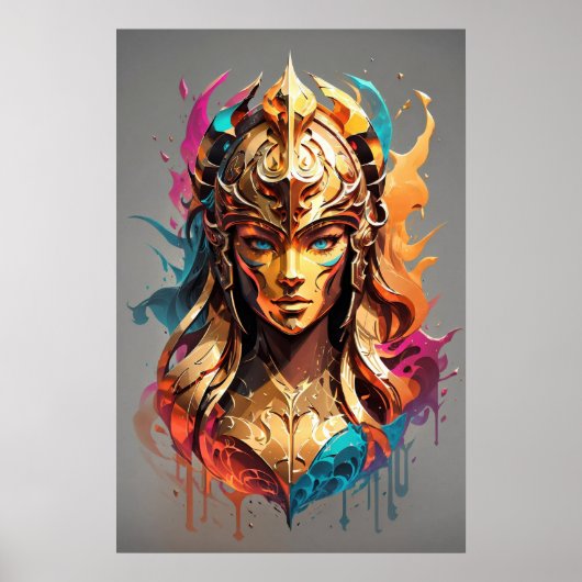 ガールパワー：女性戦士v01 ポスター (正面)