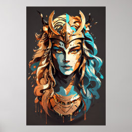 ガールパワー：女性戦士v02 ポスター