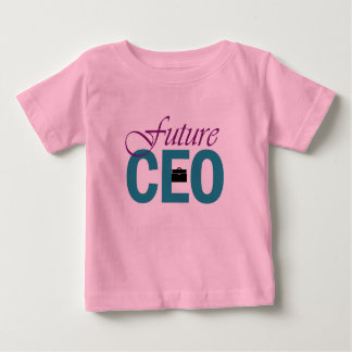 ガールパワー：将来のCEO ベビーTシャツ