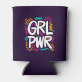 ガールパワー 缶クーラー (正面)