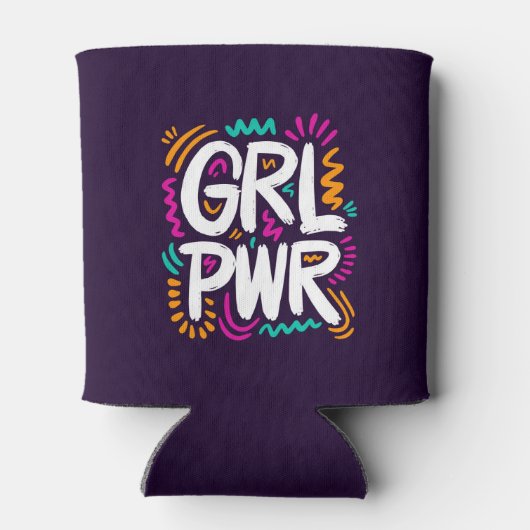 ガールパワー 缶クーラー (裏面)