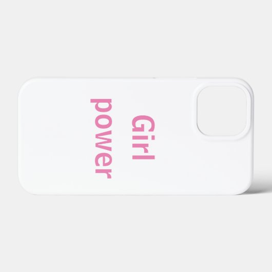 ガールパワー Case-Mate iPhoneケース (裏面 (横))