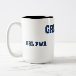 ガールパワー – GRL PWR ツートーンマグカップ
