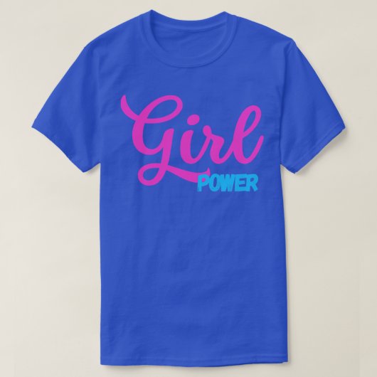 ガールパワー Tシャツ (デザイン正面)