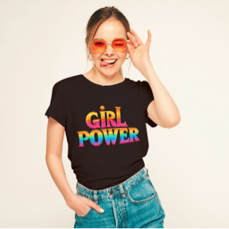 ガールパワー Tシャツ