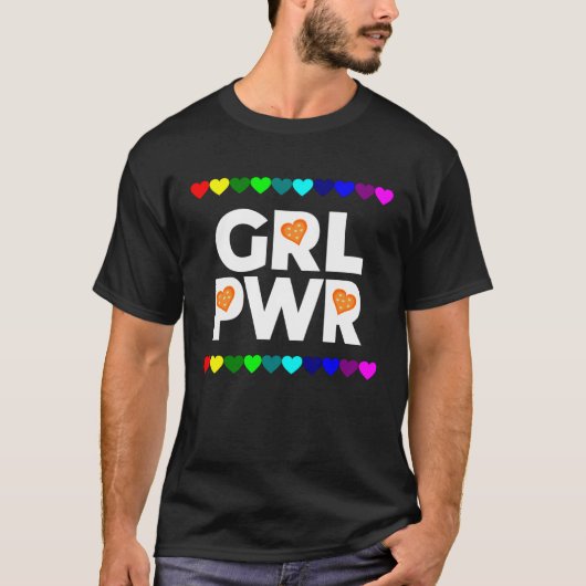 ガールパワーGRL PWR Tシャツ (正面)