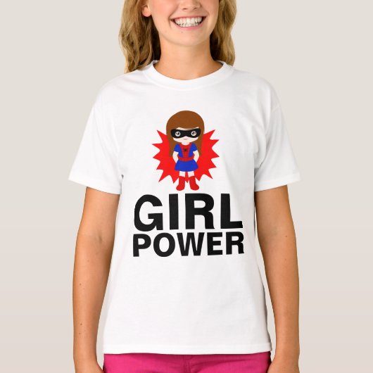 ガールパワーTシャツ Tシャツ (正面)