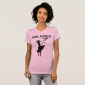 ガールパワーTシャツ Tシャツ (正面フル)