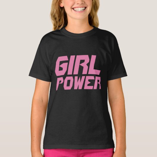 ガールパワーTシャツTシャツ Tシャツ (正面)