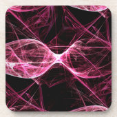 ガールパンクロックピンクエネルギー波 コースター (正面)