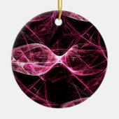 ガールパンクロックピンクエネルギー波 セラミックオーナメント (正面)