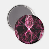 ガールパンクロックピンクエネルギー波 マグネット (正面/裏面)